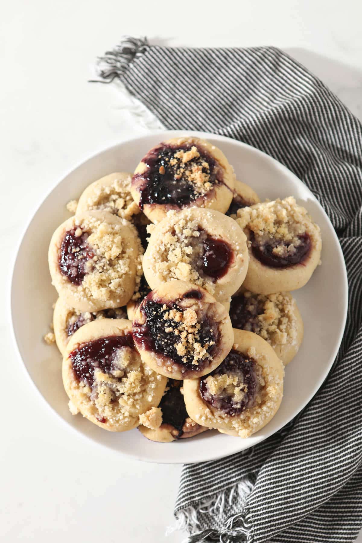white platter filled with sourdough kotaches
